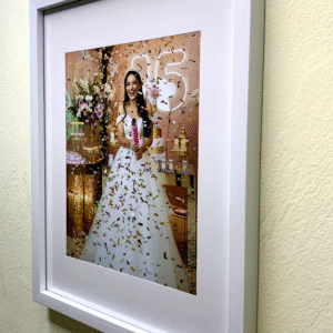 Marco Foto Alive (38 × 31 cm) – Color Blanco (Vertical)