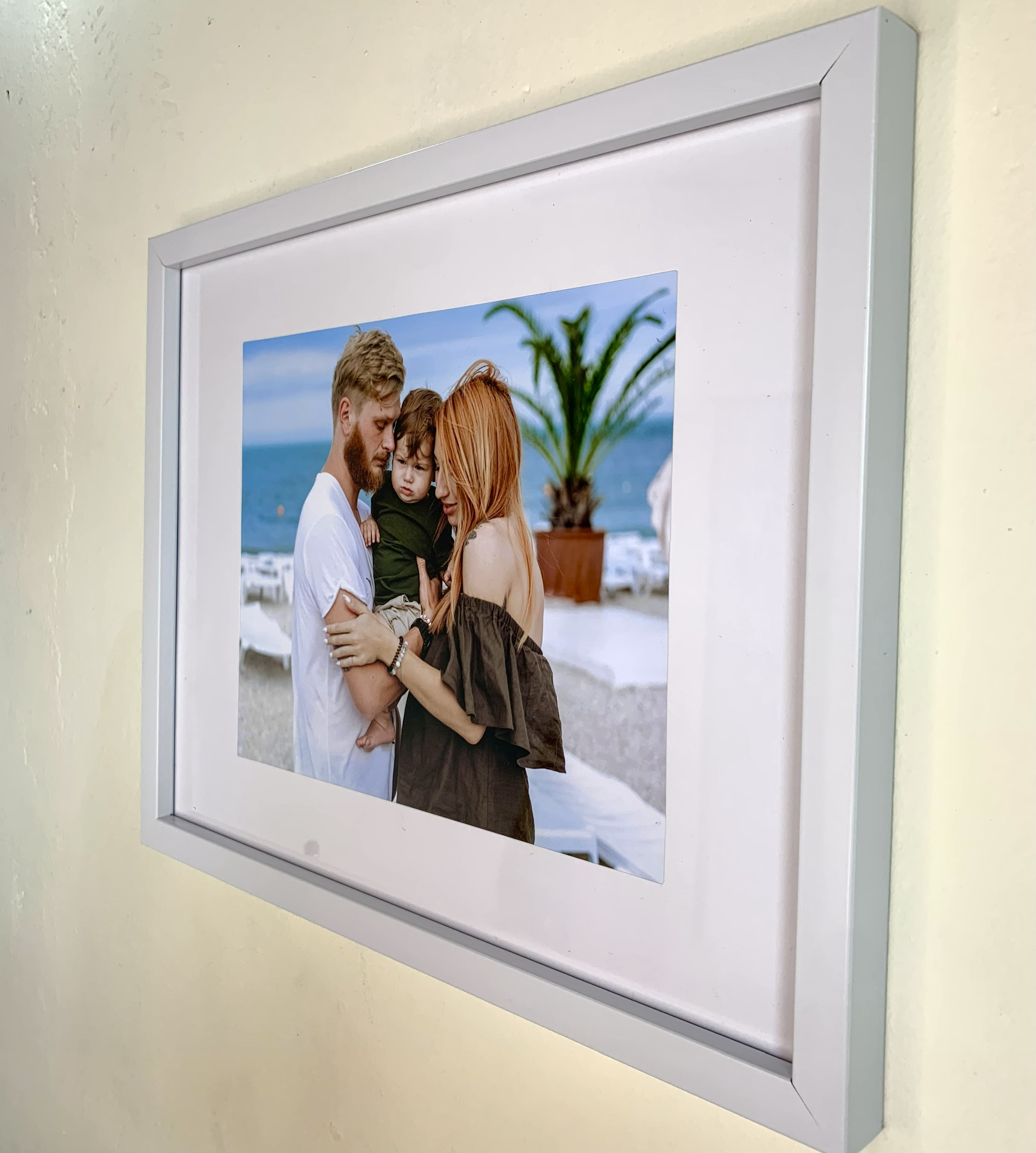 Marco Foto Alive (38 × 31 cm) – Color Blanco (Horizontal)