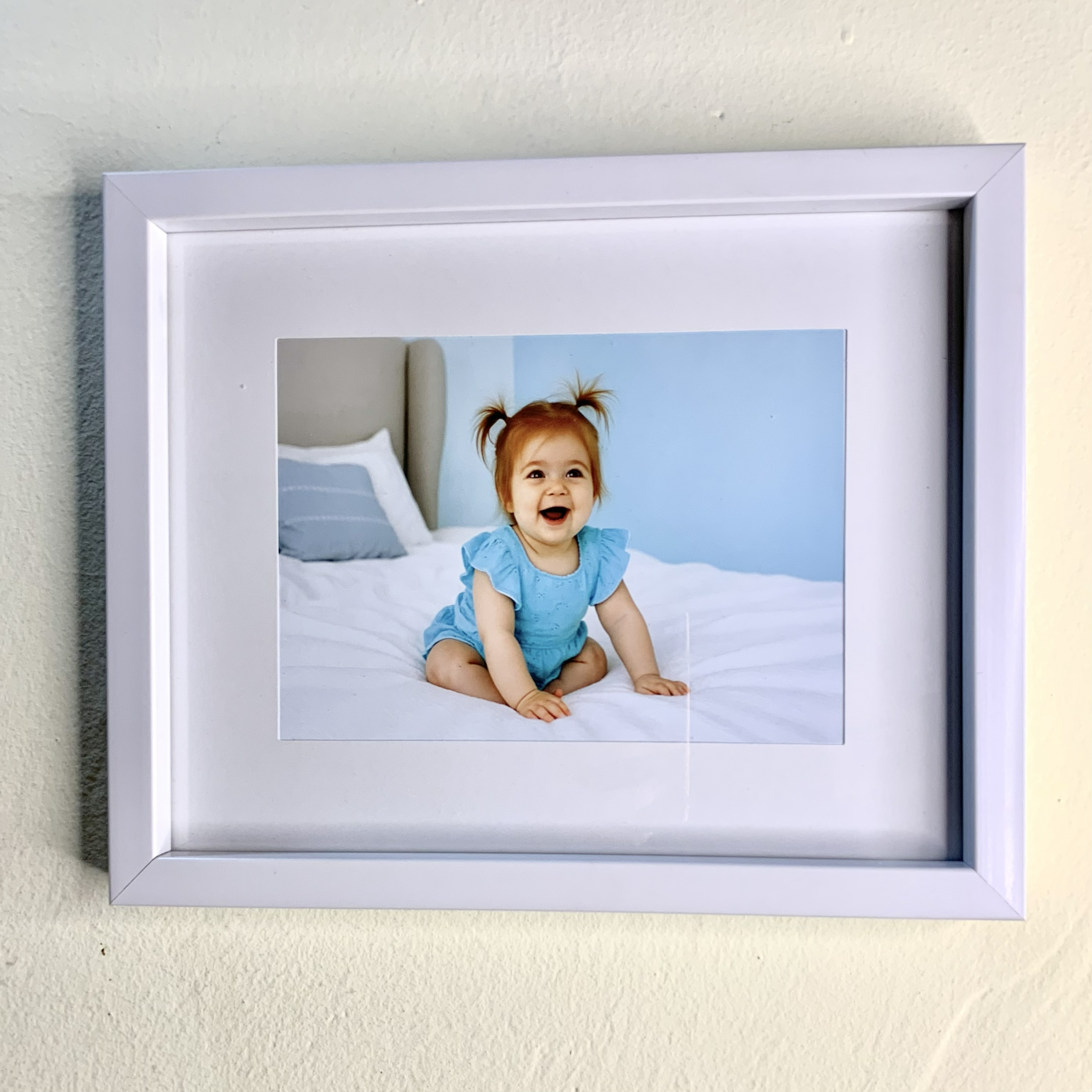 Marco Foto Alive  (28 × 23 cm) – Color Blanco  (Horizontal)