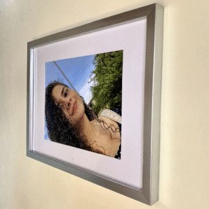 Alternative view of Marco Foto Alive (38 × 31 cm) – Color Plateado (Horizontal)